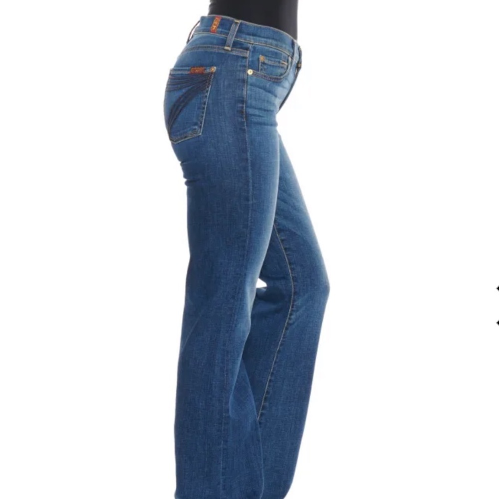 7 For All Mankind flare jeans, size 23